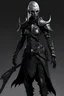Placeholder: Female Dark Elf. Full body. Leather Armor.