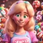 Placeholder: candy girl teenager, pixar, blonde