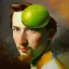 Placeholder: cubist painting of a lime