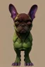 Placeholder: alien french bulldog musculature hulk body HD strong french bulldog hulk marvels Warcraft