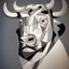 Placeholder: picasso style bull cubism