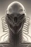 Placeholder: evil predator, alien, brutal face, tron, head, bitcoin eyes, 8k, finely detailed, dark light, photo realistic, hr giger, cyberpunk