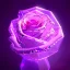 Placeholder: transparent multicolor crystal rose highly detailed, glowing fantasy art album cover art 4K 64 megapixels 8K resolution HDR Greek shiny space colours jewelry celestial hair eyes light