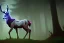 Placeholder: Mystical fantasy stag in the forest