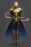 Placeholder: Golden Robot, Heavenly Angel Characteristcics, Sorcerer Supreme, Cloak, Humanoid, Halo Ring on his back.