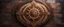 Placeholder: Hyper Realistic Beautiful brown Mandala art on a dark rustic wall