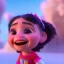 Placeholder: cute, adorable, smiling girl eating ice cream, candies flying all around her, Pixar, disney, cinema lighting, gaming, 8k, magic, love --q 1 --v 4