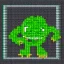 Placeholder: Plant monster pixel art