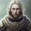 Placeholder: portrait, fantasy setting, man, 20 year old, messy blond hair, round face, naïve