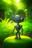 Placeholder: adorable cute chat priest robot in garden, with short punk hair and real human eyes, its such a perfect day, motion blur, smoke, 8k, downlight, soft light, depth of field, photorealism, trending on art station, lotsa detail