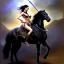 Placeholder: ultra detailed portrait of beautiful Dejah Thoris Riding a black horse,wearing plate armor, extremely detailed digital painting, in the style of Luis Royo and A.J. Manzanedo and FRANK FRAZETTA and Earl Norem and fenghua zhong and ruan jia and jeremy lipking and peter mohrbacher, mystical colors, rim light, beautiful lighting, 8 k, stunning scene, raytracing