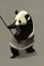 Placeholder: Panda in samurai armour