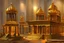 Placeholder: Tombs of kings of ancient civilization, many golden objects. pomp A huge splendor is the ancient Tomb of Kings in the depths of the earthTemple of the goddess Venus, where Amazon women guard the magnificent huge hall, some armed.
