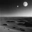 Placeholder: [very impressive high res masterpiece in Kodak Eastman 5247, scene by László Krasznahorkai] Both of Mars’ moons are vastly nearer her than is our moon to Earth; the nearer moon being but about five thousand miles distant, while the further is but little more than fourteen thousand miles away, against the nearly onequarter million miles which separate us from our moon. The nearer moon of Mars makes a complete revolution around the planet in a little over seven and one-half hours, so that she may