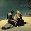 Placeholder: Maxfield Parrish man and a beautifull woman