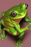 Placeholder: cute realistic frog