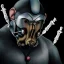 Placeholder: Ape earing Bane mask