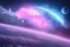 Placeholder: cosmos, ufo, sky blue pink