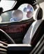 Placeholder: Ultra realistic back seat of limousine image, wide angle view, Alice woman and white rabbit man, many color balls, circus clothing, long hair, smoke, feather long coat, soft color, highly detailed, unreal engine 5, ray tracing, RTX, lumen lighting, ultra detail, volumetric lighting, 3d, finely drawn, high definition, high resolution.