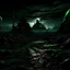 Placeholder: black and green dystopian nightmare