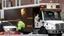 Placeholder: UPS truck gets in crashes on busy city street