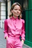 Placeholder: Mirja Lantz in a pink outfit.