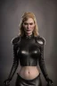 Placeholder: Cersei Lannister as evil mistress in black leather, dominatrix, bdsm, busty, cleavage, curvy, lena headay, angry, stern look. character design by cory loftis, fenghua zhong, ryohei hase, ismail inceoglu and ruan jia. unreal engine 5, artistic lighting, highly detailed, photorealistic, fantasy