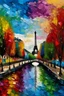 Placeholder: Daliesque landscape of Paris with more colours