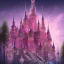 Placeholder: luminous pink castle