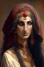 Placeholder: picture of Lilith as a middle eastern woman