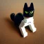 Placeholder: Eerie photo Lego cat