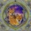 Placeholder: pleiadian shiba inu blue purple