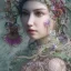 Placeholder: Insanely detailed photograph of an “portrait of gorgeous spring goddess ” with intricate hair, intricate embroidered dress, beautiful clear face and hyperdetailed painting by Ismail Inceoglu Huang Guangjian and Dan Witz CGSociety ZBrush Central fantasy art album cover art,8K, hdr, romantic, mysterious, ominous, beautiful flowers, jewelry, comfort, natural eyes, "arms open for embrace", naked