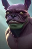 Placeholder: alien french bulldog musculature hulk body HD strong french bulldog hulk marvels Warcraft 64k