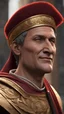 Placeholder: Highly detailed portrait, smiling Julius Caesar, full sized, rtx, unreal engine 5, bright colors, Rome, SPQR, Roman, epic scale