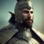 Placeholder: portrait of a warrior with turk man themed armour, extremely detailed, UHD, 8k,The close-up camera effect,sharp focus, perfect position,hyperphotorealistic, unreal engine 5, octane render