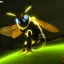 Placeholder: cyber bee, sci-fi, RTX, lumen lighting, ultra detail, volumetric lighting, 3d, finely drawn, high definition, high resolution.