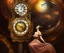 Placeholder: Trapped in time ” beautiful Woman trapped in a grand clock, Scenic background and foreground, Hyperdetailed, Royo, Ferri, Minguez, glowing edges, Mucha, Cina. Cinematic, WLOP, 8K, concept, sharp focus, rutkowski, detailed, Artgerm, Unity 3D, Gerald Brom, Pino Daeni, volumetric lighting