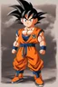 Placeholder: Goku, but he is tan skinned