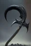 Placeholder: black big scythe