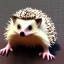 Placeholder: cute humanoid hedgehog on two legs