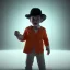 Placeholder: Clockwork orange, Alex toddler, real, full body, distopic background, cyberpunk, dramatic lighting, hyper realistic, 8k