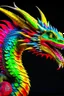 Placeholder: Colourful realistic but animated dragon