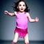 Placeholder: Gal gadot toddler, full body, dramatic lighting, hyper realistic