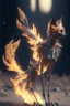 Placeholder: Wolf cat bird fire skeleton fused ,hdr, 16k, octane effect, unreal engine, cinema 4d