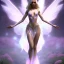 Placeholder: beautiful fairy very etheric, nice smiling, long blond hair, magic glamour pink make up, delicate colors, complete vision of very transparent and big wings, beautiful glamour transparent dress, ultra sharp focus, 8k, unreal engine 5, extremely sharp detail, light effect, soft light atmosphere, smooth, full of details, face in front, complete vision of face and hair and of the body