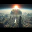 Placeholder: Earth 1 Million Years From Now Don't make it just "future city." Show: new continents new species altered atmosphere strange ecosystems remnants of humanity