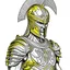 Placeholder: greek warrior, ancient, helmet, highly detailed pencil sketch, whole body, god mode, Medieval, proud, confident, trippy, ultra detailed, golden armor, center of the picture, medium shot, vector illustration