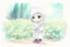 Placeholder: cute chibi anime sheikh, daisyfield, mist, melting watercolor and black ink outlines on wet paper, soft, shading strokes, in sunshine, ethereal, otherwordly, cinematic postprocessing, bokeh, dof