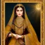 Placeholder: A beautiful Arab Muslim princess from the Abbasid era , beautiful portrait, flowery landscape